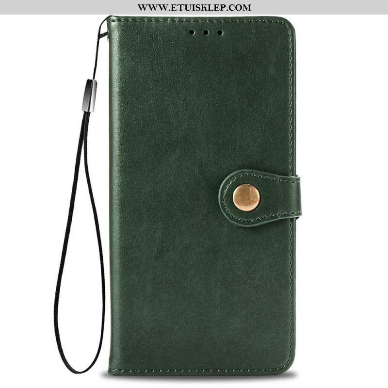 Etui Folio do Poco X4 Pro 5G Vintage Zapięcie Magnetyczne